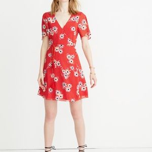 Button Wrap Dress - Madewell - 0